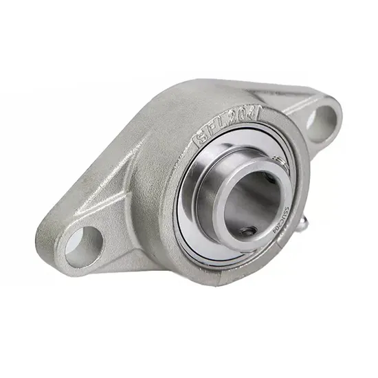 Stainless Steel Outer Spherical Face Diamond Bearing with Seat Sucfl204 Sucfl205 Sucfl218 
