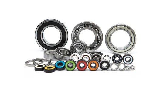 608 hxhv open style stainless steel golden deep groove ball bearing with nylon retainer 