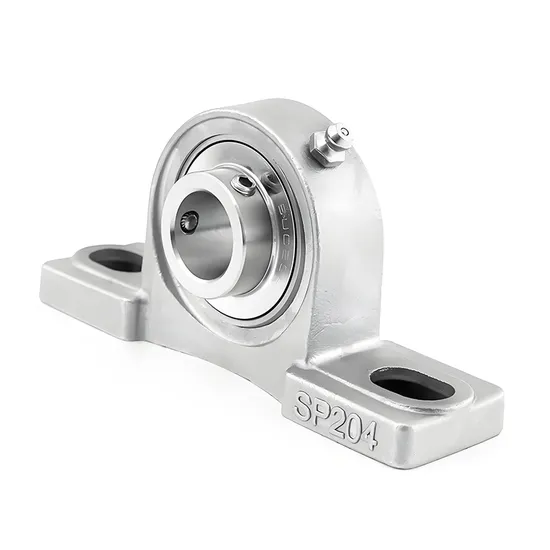 China Wholesale Outer Spherical Vertical Narrow Foot Seat Stainless Steel Bearings Sucpa204 Sucpa205 Sucpa206 Agricultural Pillow Seat Bearing 